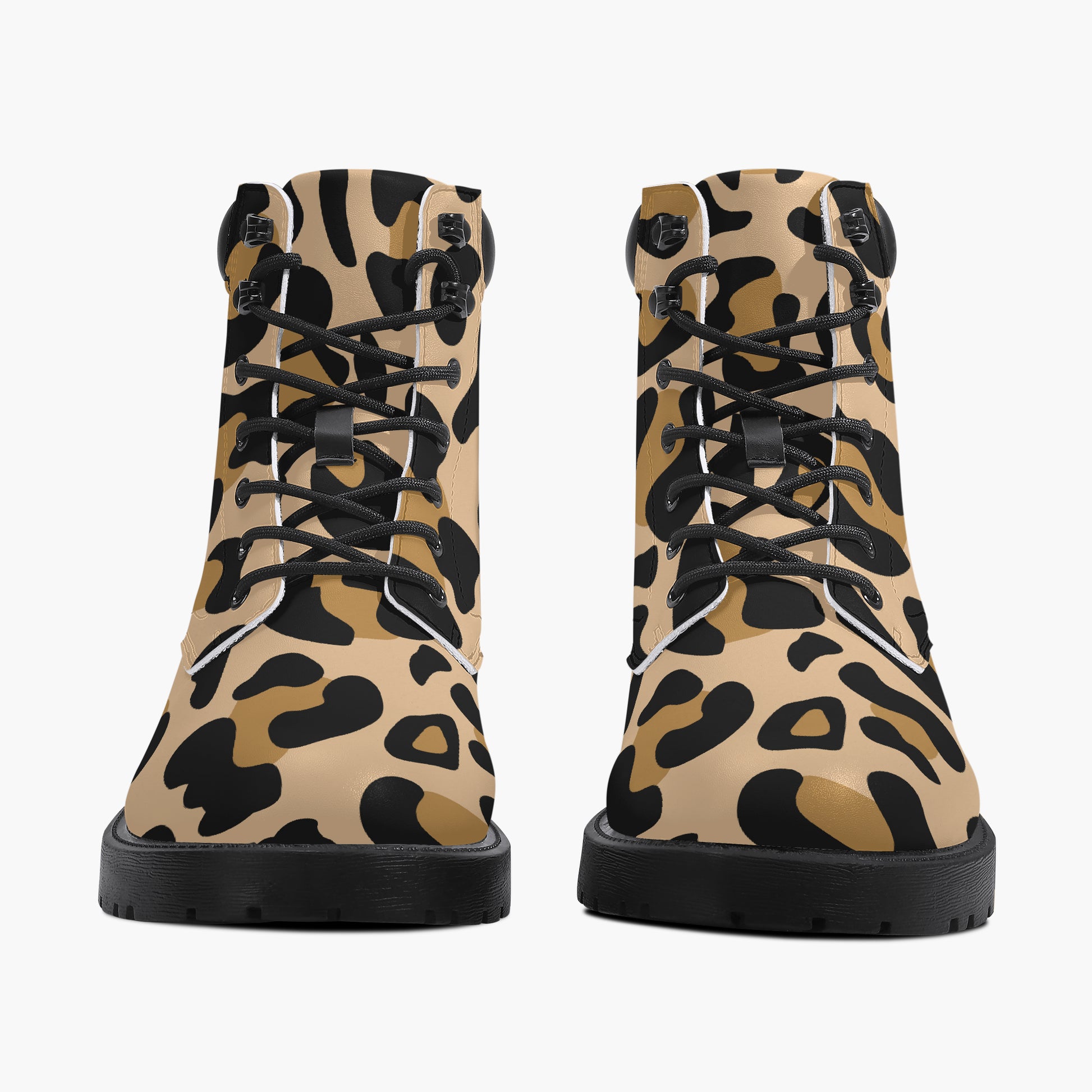 Leopard Leder Boots | Stylische und Warme Winterstiefel Boots JLR Design