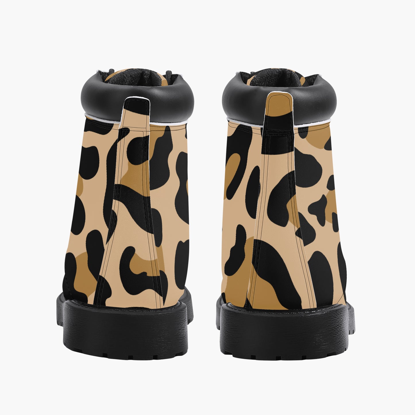 Leopard Leder Boots | Stylische und Warme Winterstiefel Boots JLR Design