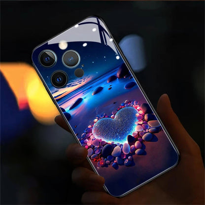 Leuchtende Nachtlandschafts LED-Hülle für iPhone 13/14/15/Plus/Pro/Max Phone Case 41.99 Case, Cover, Hülle, LED, Nachthimmel JLR Design