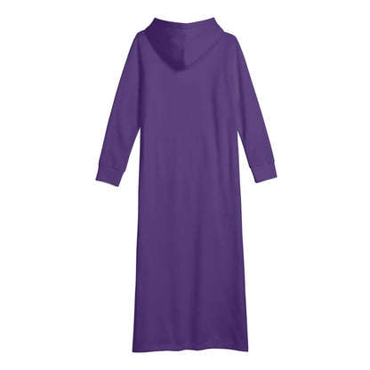 lila-bequemes-leichtes-hoodie-kleid-hoodiekleid-jlr-design-67456 - JLR Design