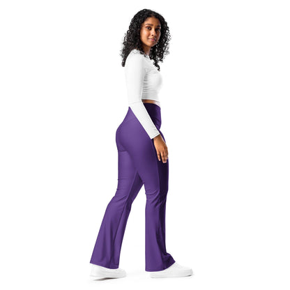 Lila High Waist Flare Leggings Flare Leggings 59.99 Flare, High, Leggings, lila, Waist JLR Design