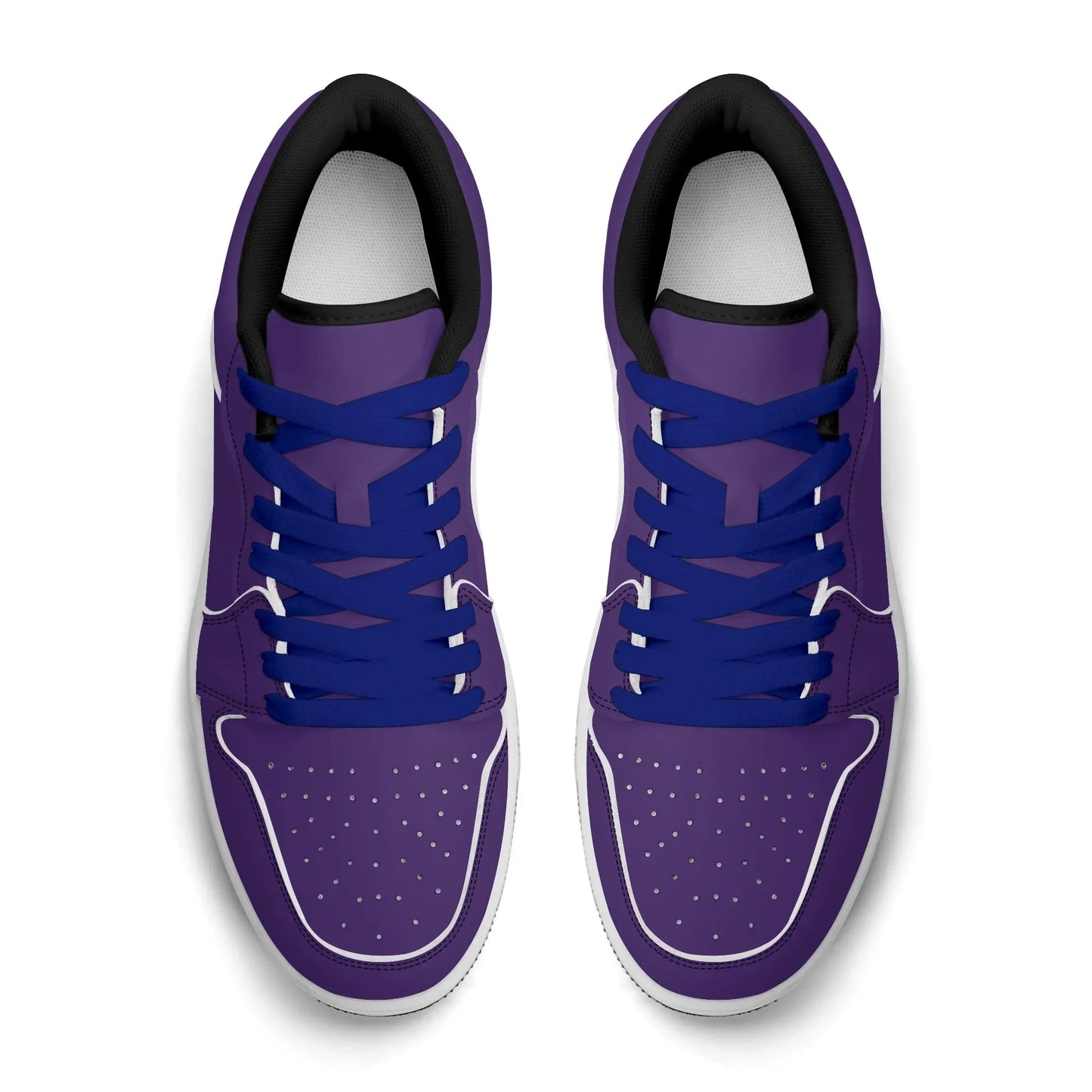 lila-low-top-leder-sneaker-fur-herren-sneaker-jlr-design-56644 - JLR Design