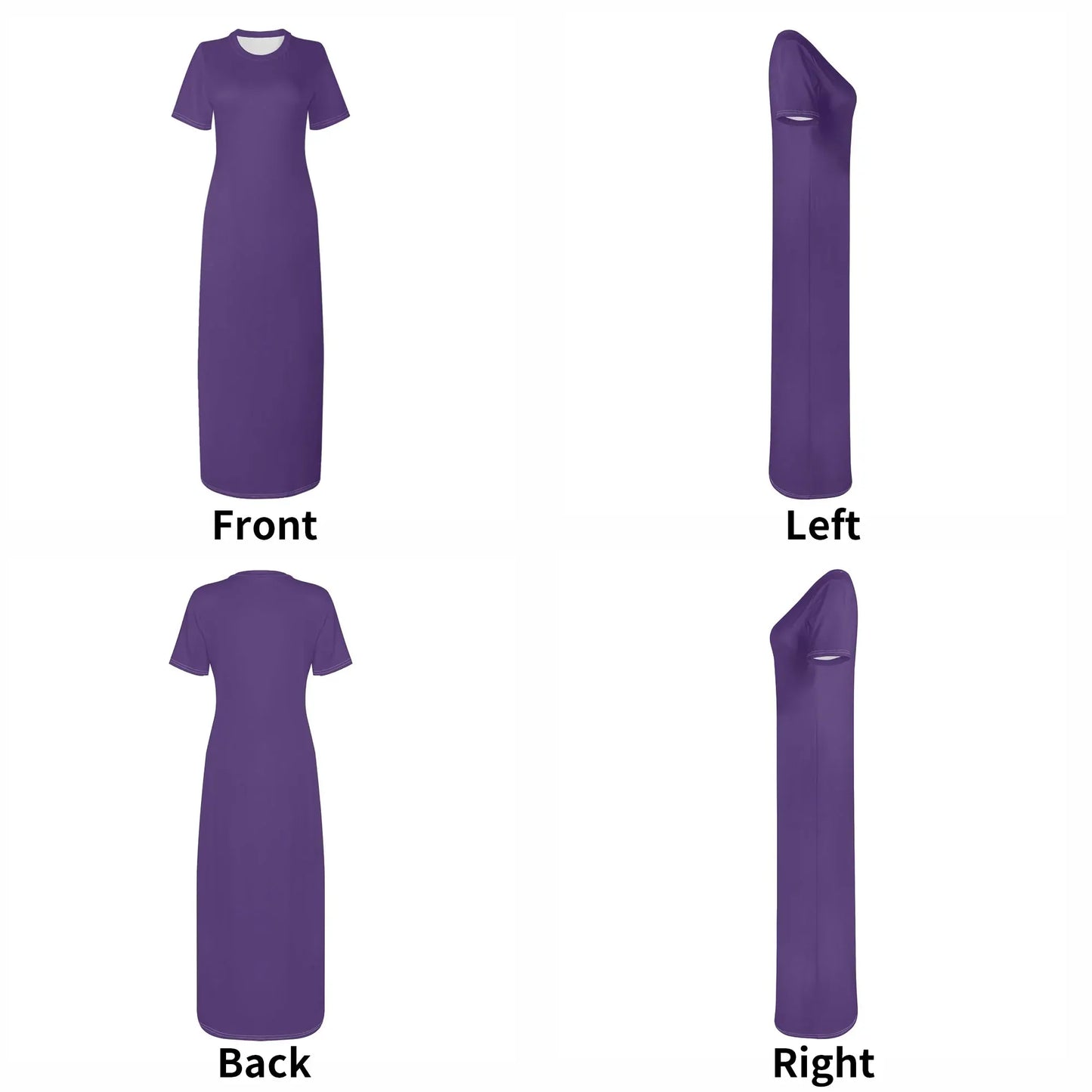 lila-short-sleeve-long-dress-long-dress-jlr-design-98680 - JLR Design