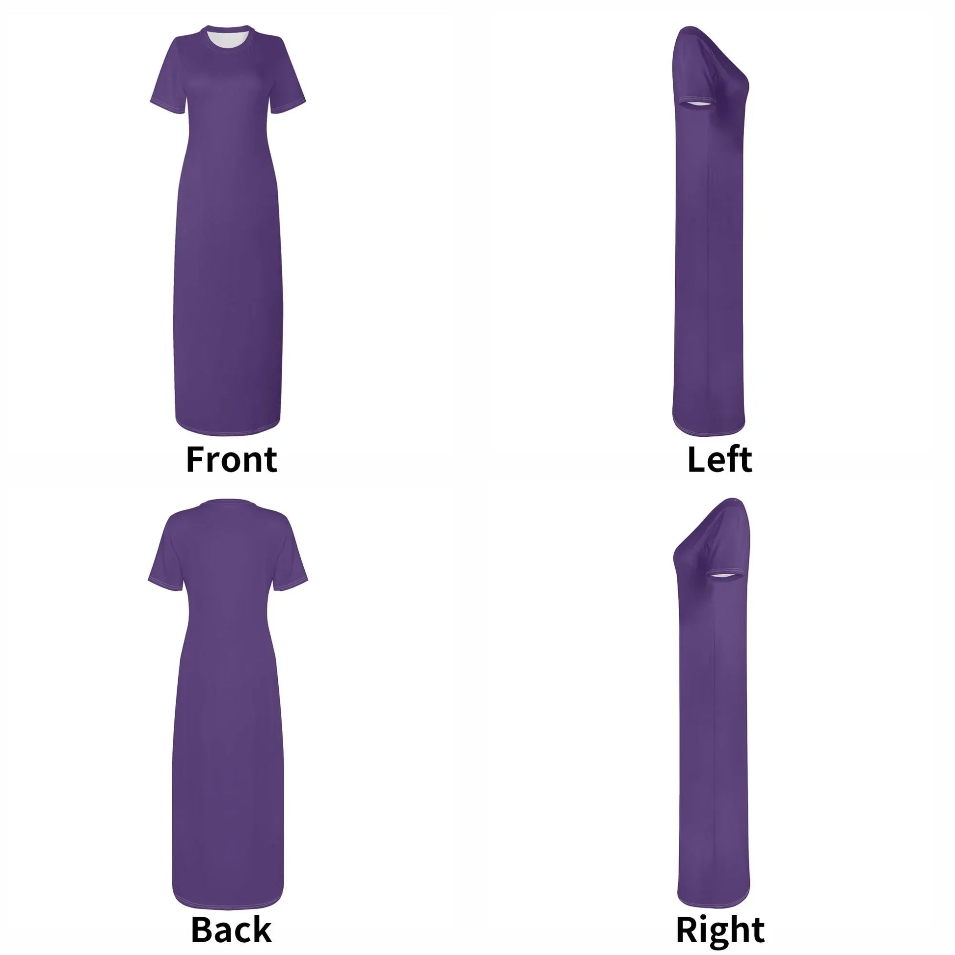 lila-short-sleeve-long-dress-long-dress-jlr-design-98680 - JLR Design