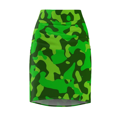 Lime Green Camouflage Bleistiftrock Bleistiftrock 74.99 All Over Print, AOP, AOP Clothing, Assembled in the USA, Assembled in USA, Bleistiftrock, Camouflage, Green, Lime, Made in the USA, Made in USA, Skirts & Dresses, Sublimation, Women's Clothing JLR Design