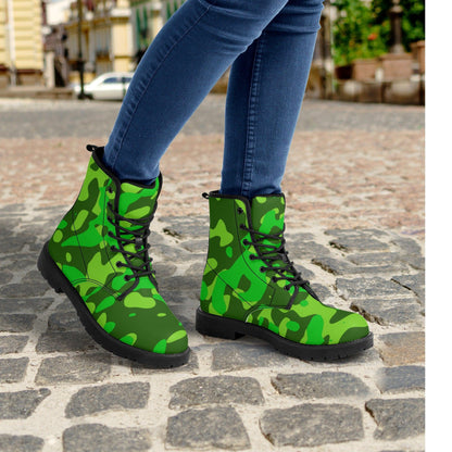 Lime Green Camouflage Damen Stiefel Stiefel 82.99 Camouflage, Damen, Green, Lime, Stiefel JLR Design