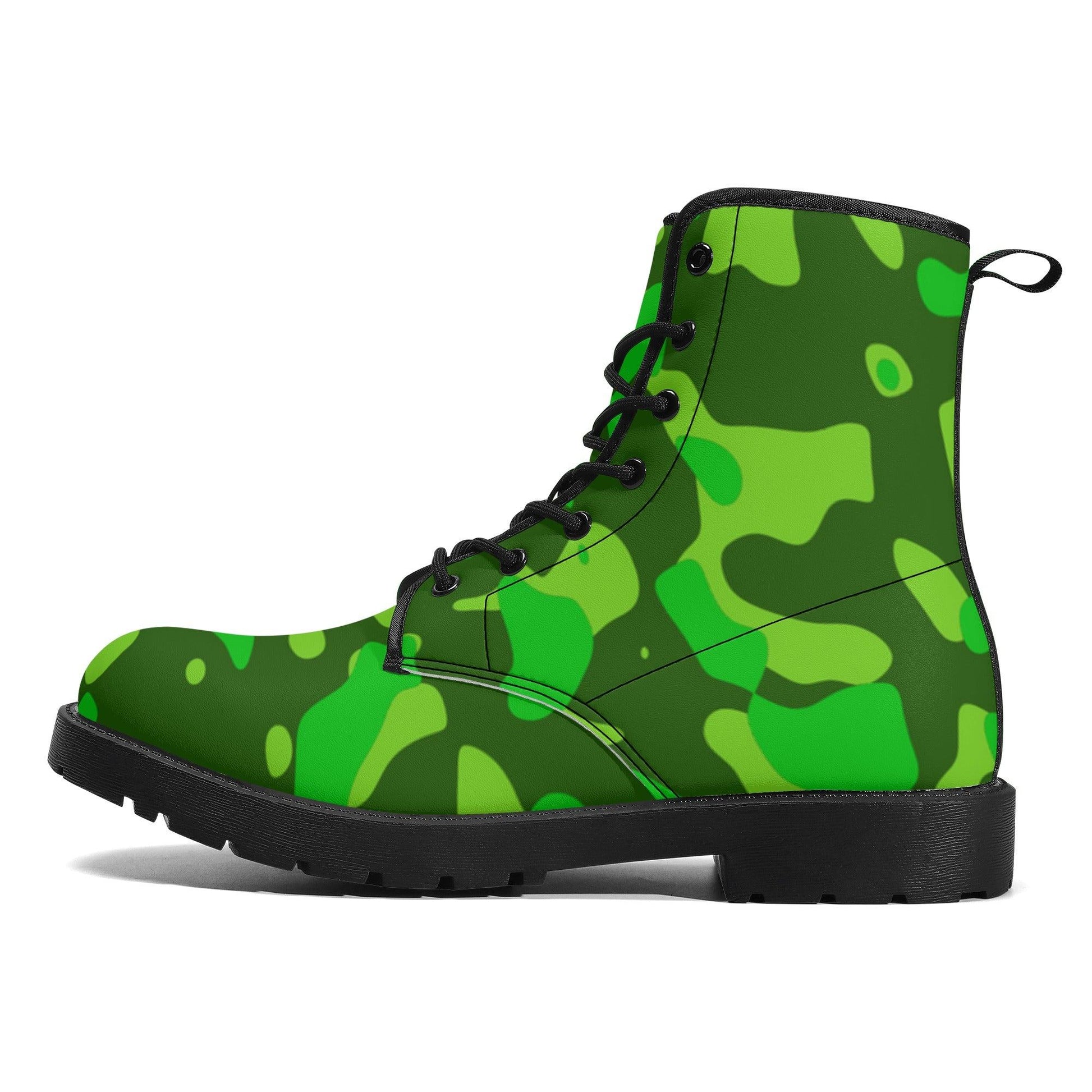 Lime Green Camouflage Damen Stiefel Stiefel 82.99 Camouflage, Damen, Green, Lime, Stiefel JLR Design