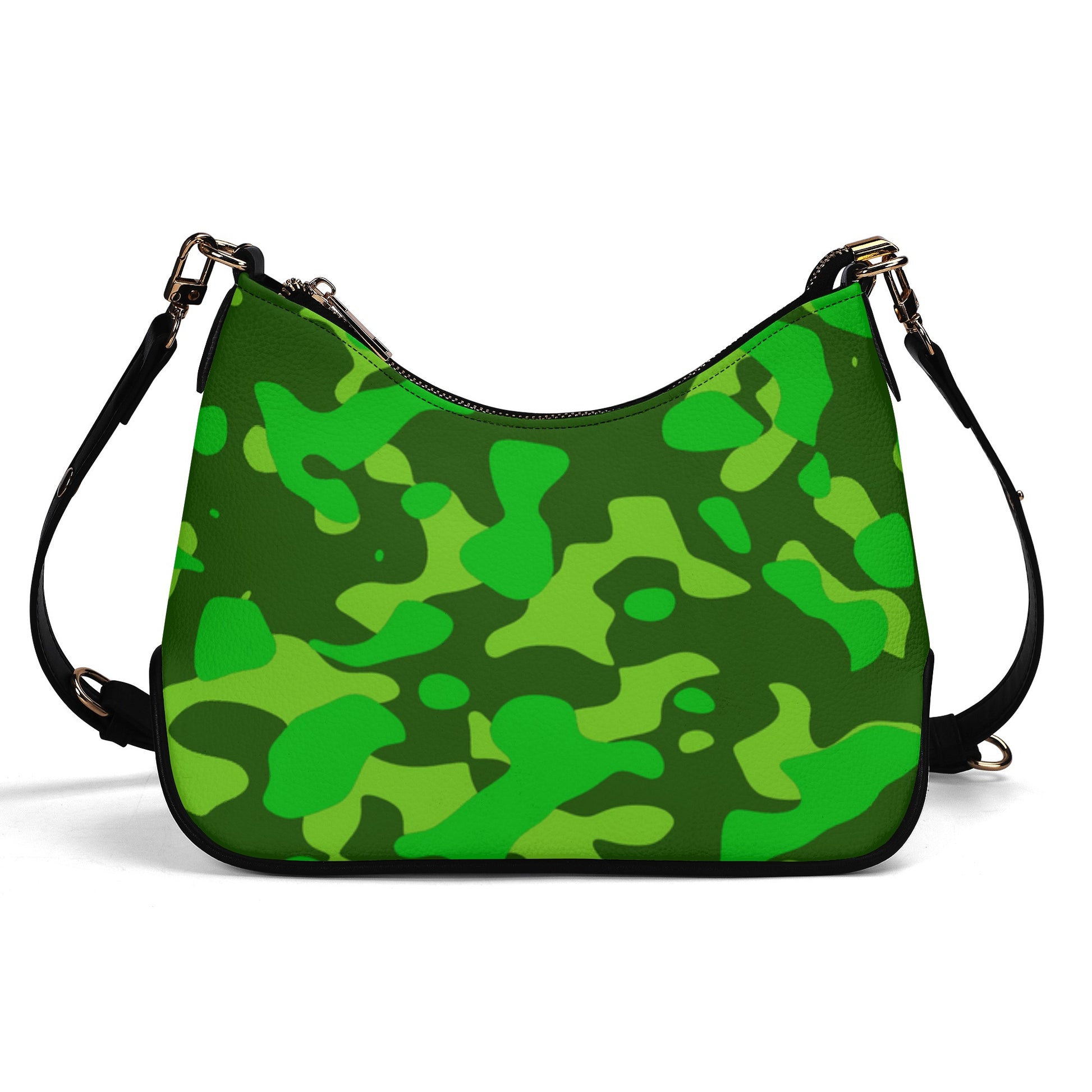 Lime Green Camouflage elegante Umhängetasche mit Kette Umhängetasche JLR Design