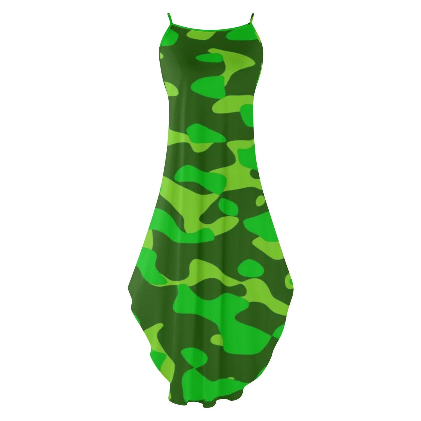 Lime Green Camouflage elegantes ärmelloses Abendkleid Abendkleid 77.99 Abendkleid, Camouflage, Elegant, Green, Lime, ärmellos JLR Design