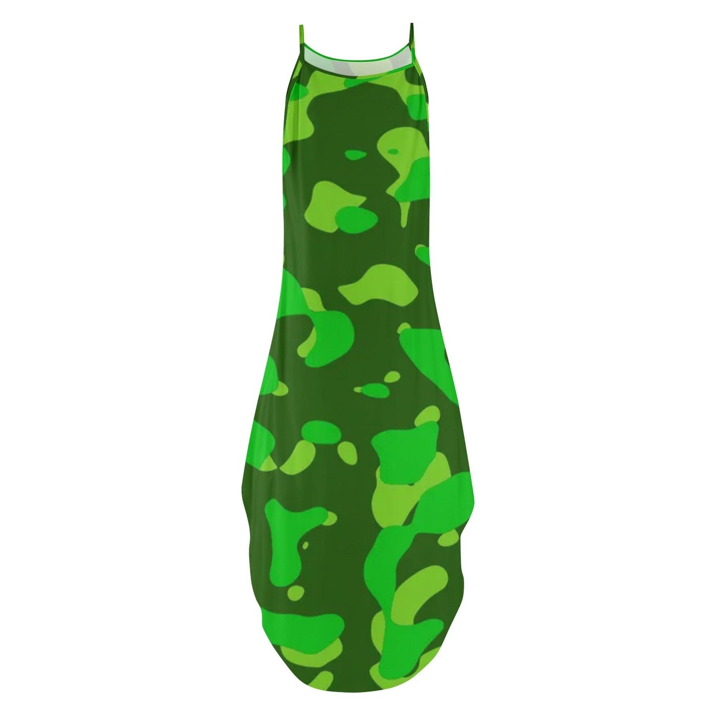 Lime Green Camouflage elegantes ärmelloses Abendkleid Abendkleid 77.99 Abendkleid, Camouflage, Elegant, Green, Lime, ärmellos JLR Design