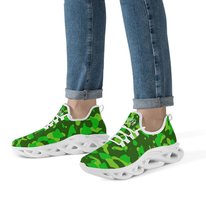 Lime Green Camouflage Meeshy Flex Damen Sneaker Sneaker 118.99 Camouflage, Damen, Flex, Green, Lime, Meeshy, Sneaker JLR Design