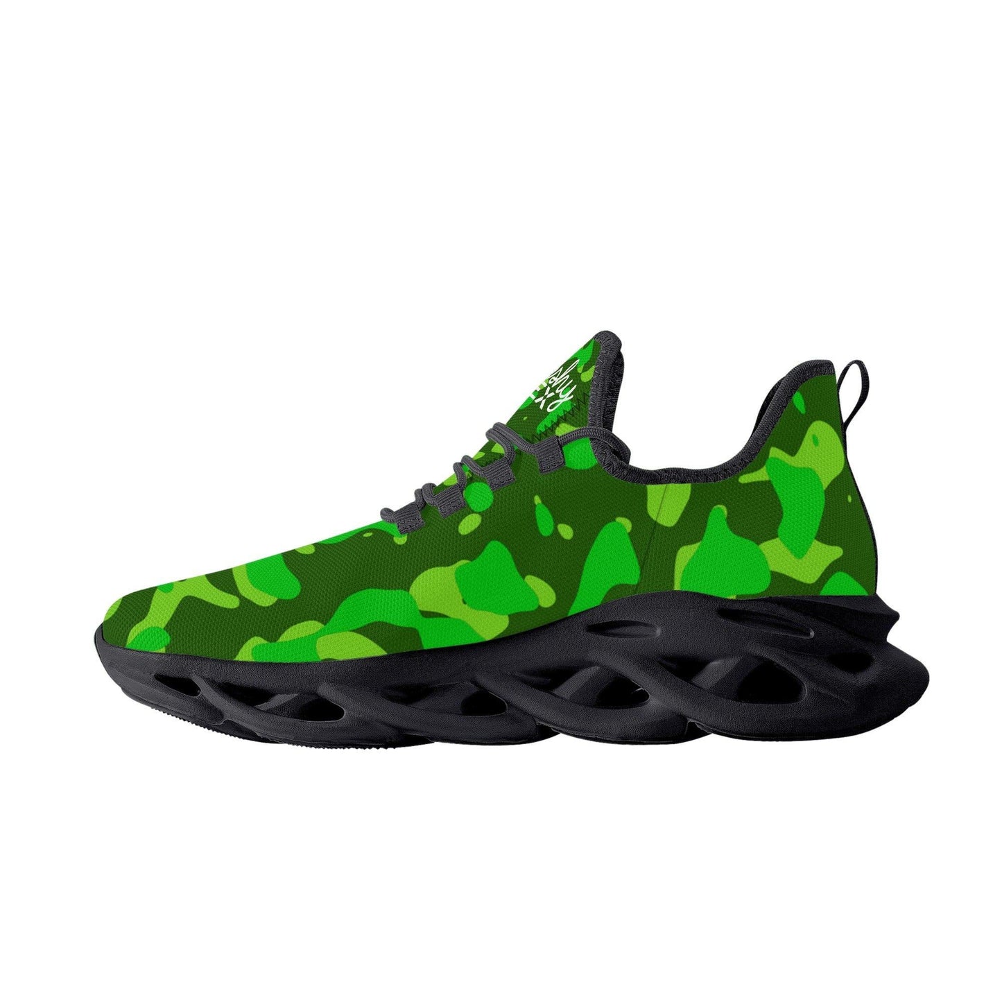 Lime Green Camouflage Meeshy Flex Damen Sneaker Sneaker 118.99 Camouflage, Damen, Flex, Green, Lime, Meeshy, Sneaker JLR Design