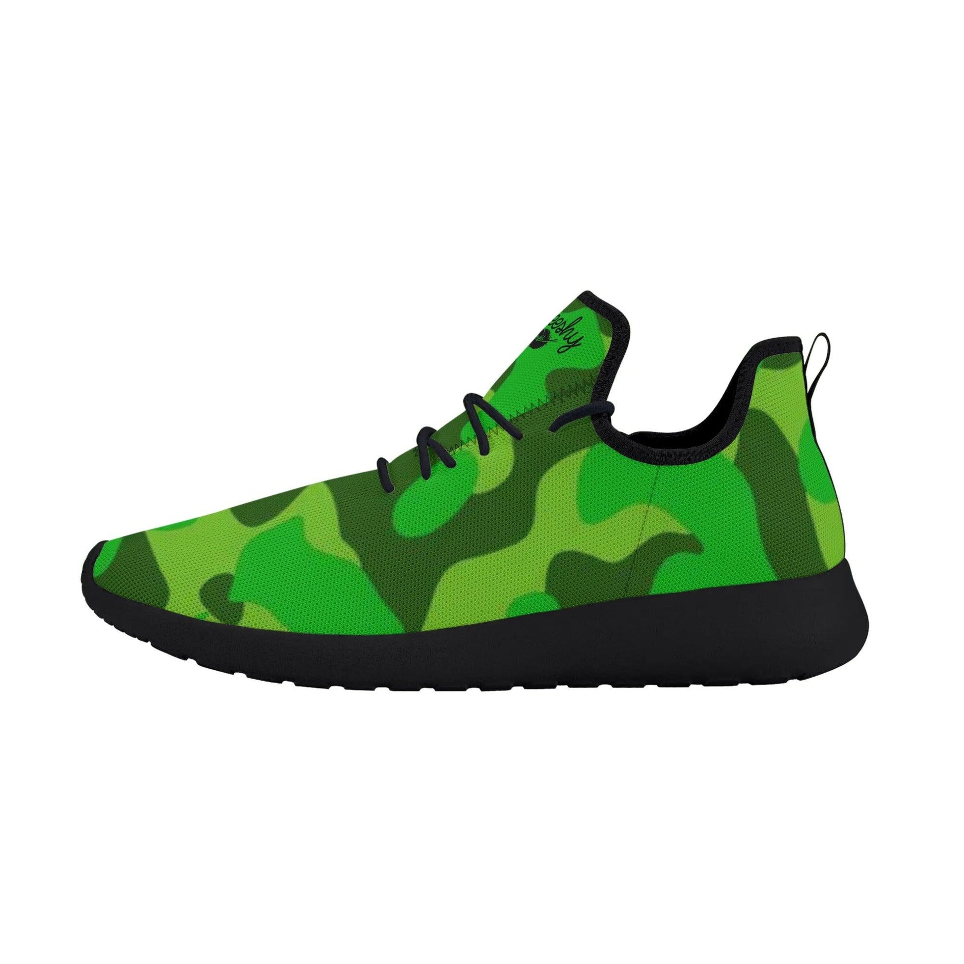 Lime Green Camouflage Meeshy Lightweight Sneaker für Damen Sneaker 86.99 Camouflage, Damen, Green, Ligthweight, Lime, Meeshy, Sneaker JLR Design