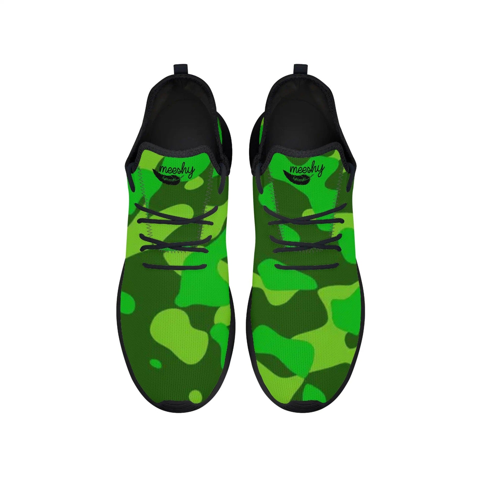 Lime Green Camouflage Meeshy Lightweight Sneaker für Damen Sneaker 86.99 Camouflage, Damen, Green, Ligthweight, Lime, Meeshy, Sneaker JLR Design