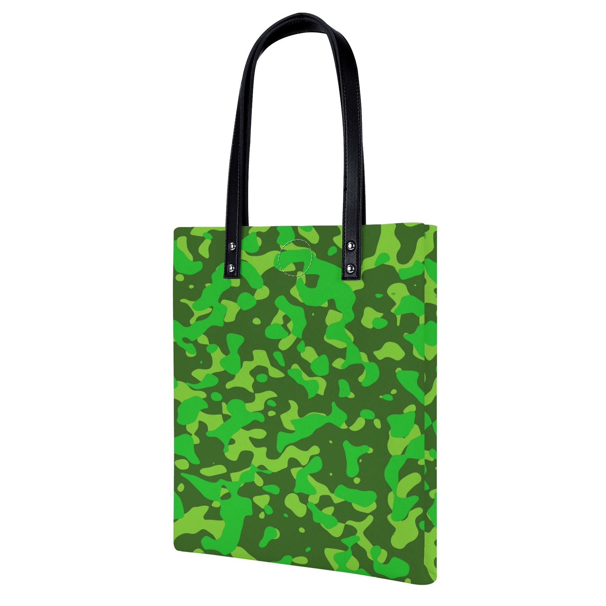 Lime Grüne Camouflage PU Leder Handtasche Handtasche JLR Design