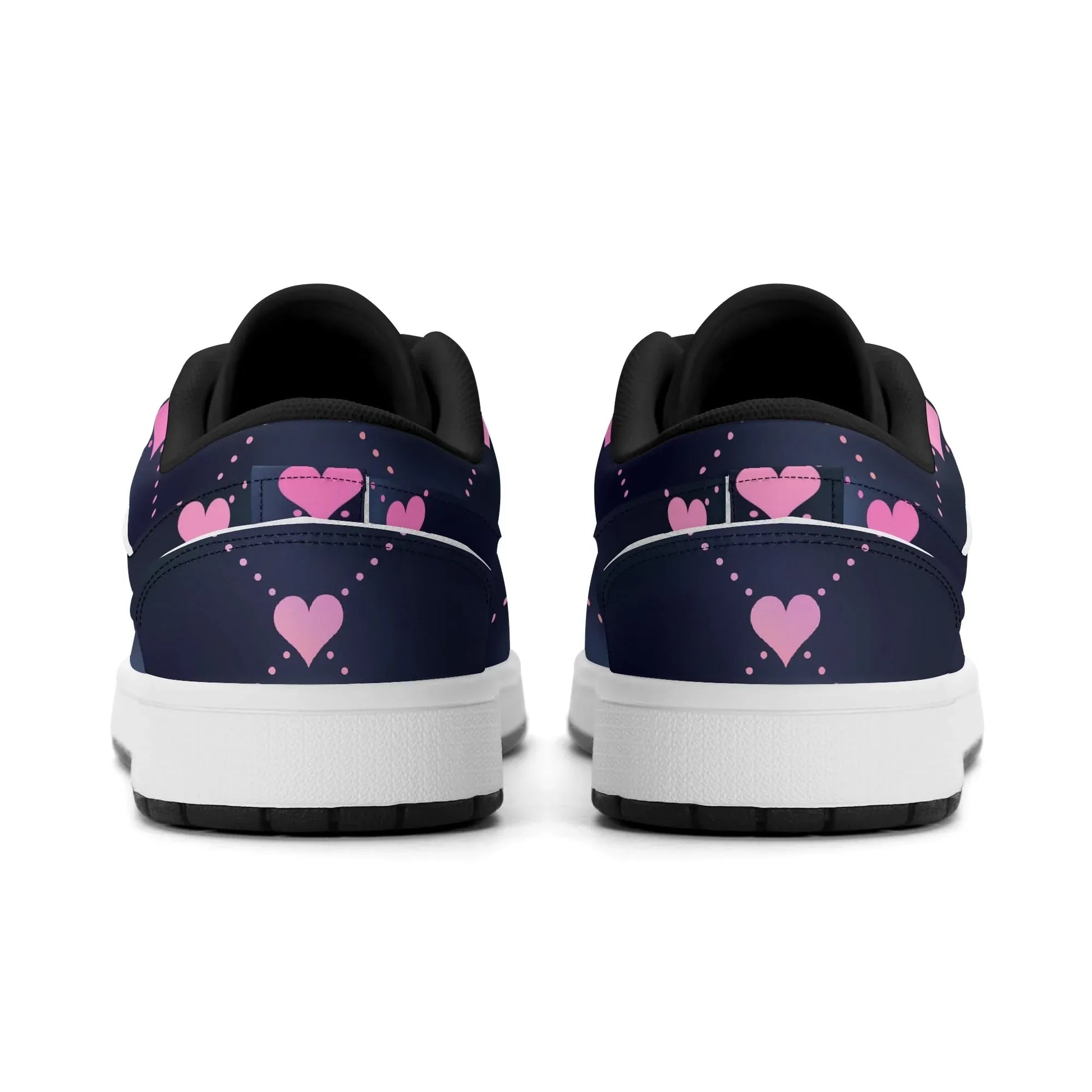 lined-hearts-low-top-leder-sneaker-fur-damen-sneaker-jlr-design-27061 - JLR Design