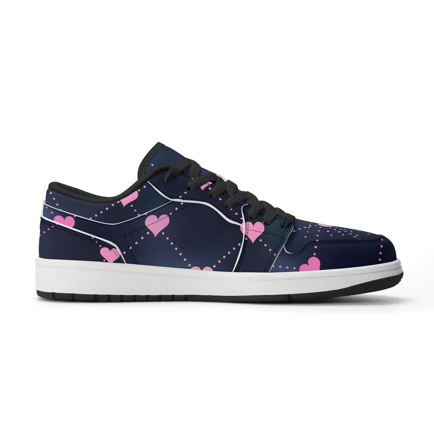 lined-hearts-low-top-leder-sneaker-fur-herren-sneaker-jlr-design-97465 - JLR Design