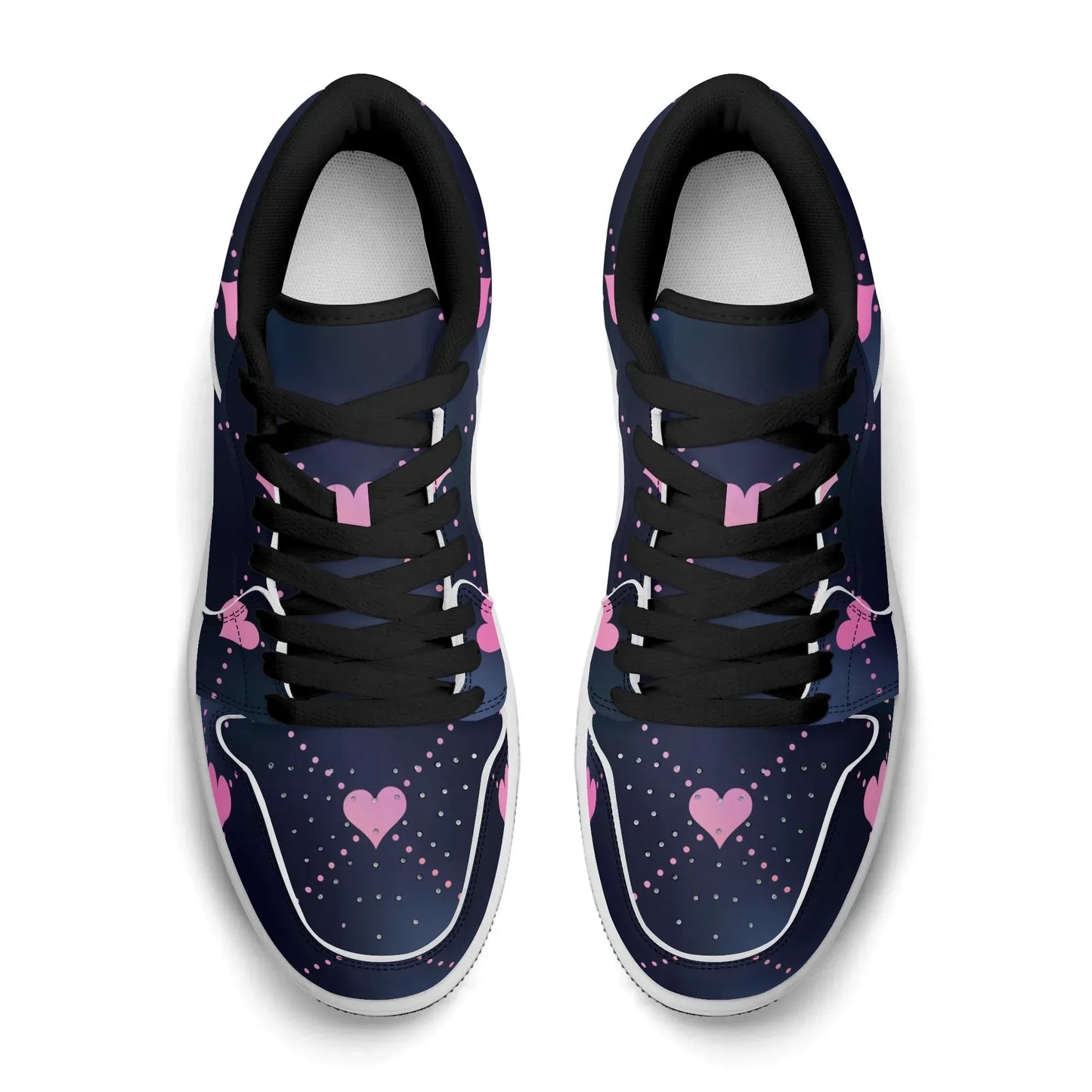 lined-hearts-low-top-leder-sneaker-fur-herren-sneaker-jlr-design-41863 - JLR Design