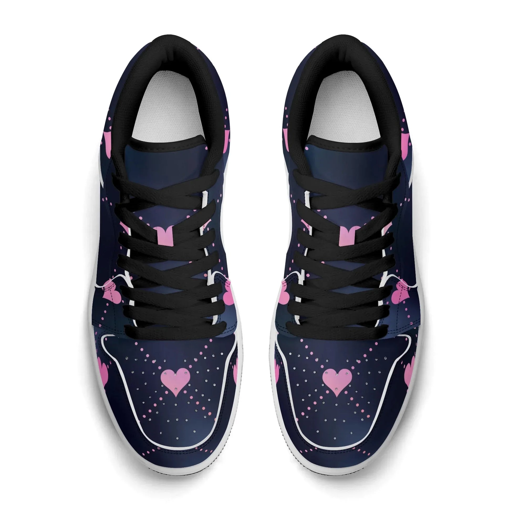lined-hearts-low-top-leder-sneaker-fur-herren-sneaker-jlr-design-41863 - JLR Design