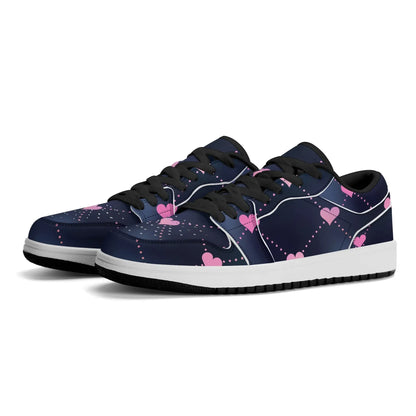 lined-hearts-low-top-leder-sneaker-fur-herren-sneaker-jlr-design-38862 - JLR Design