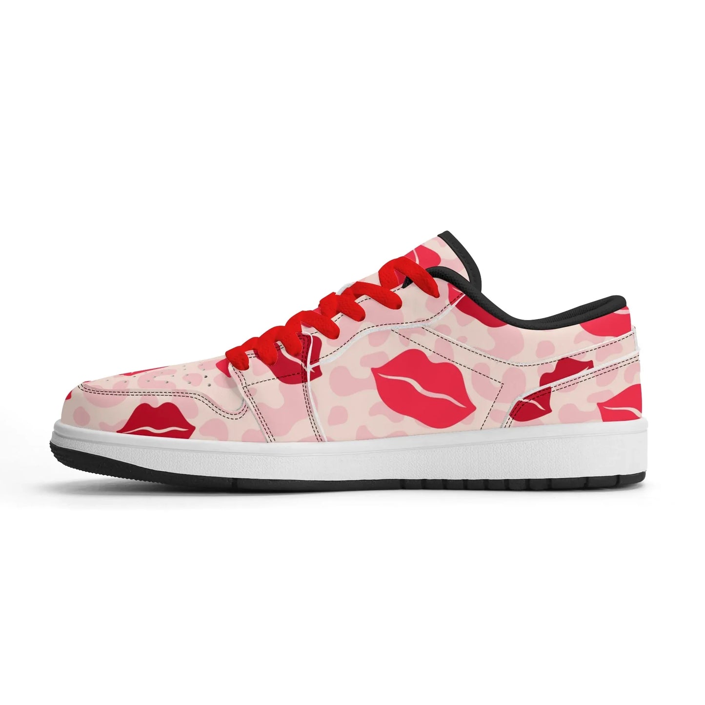lips-low-top-leder-sneaker-fur-damen-sneaker-jlr-design-61684 - JLR Design