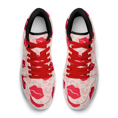 lips-low-top-leder-sneaker-fur-damen-sneaker-jlr-design-42687 - JLR Design