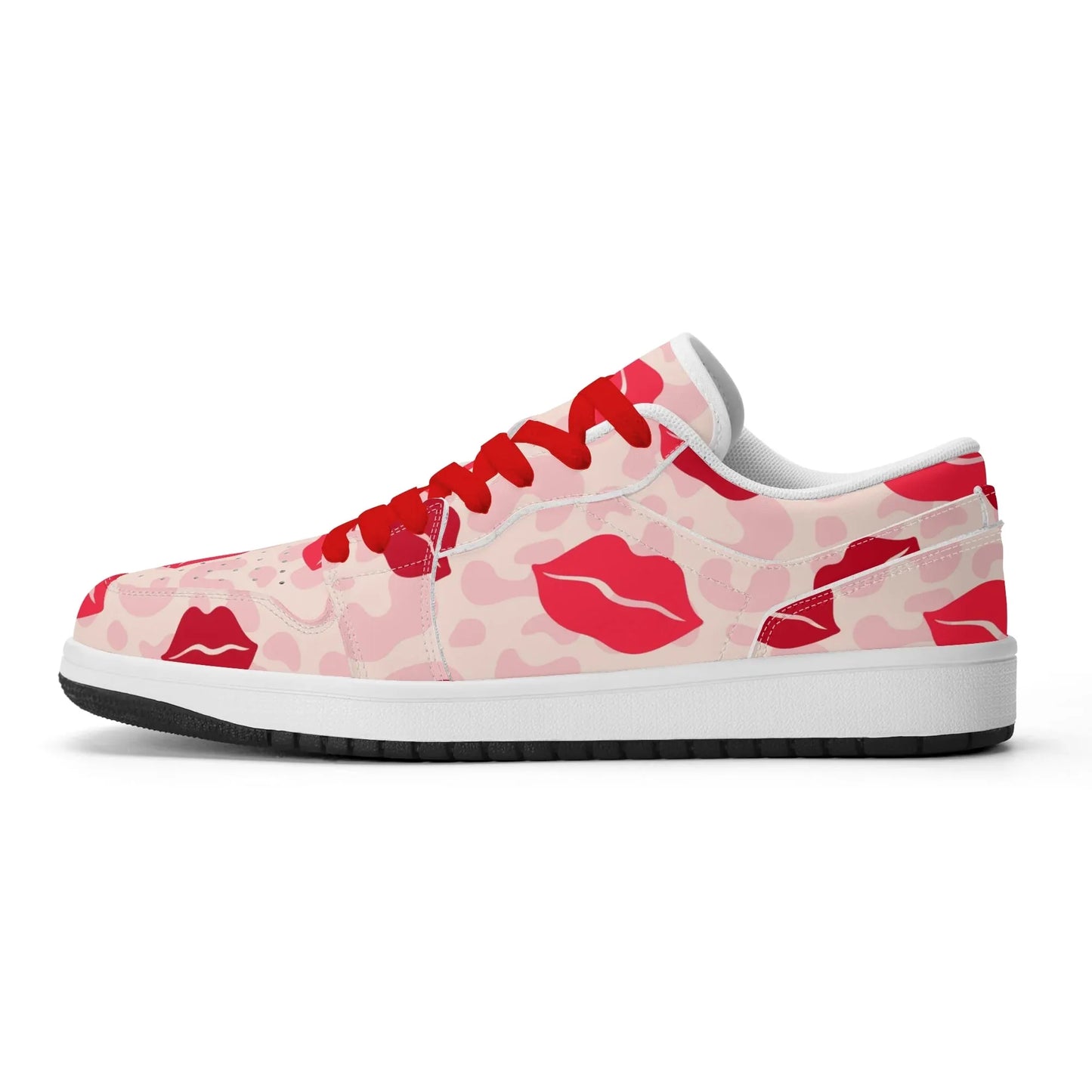 lips-low-top-leder-sneaker-fur-damen-sneaker-jlr-design-23337 - JLR Design