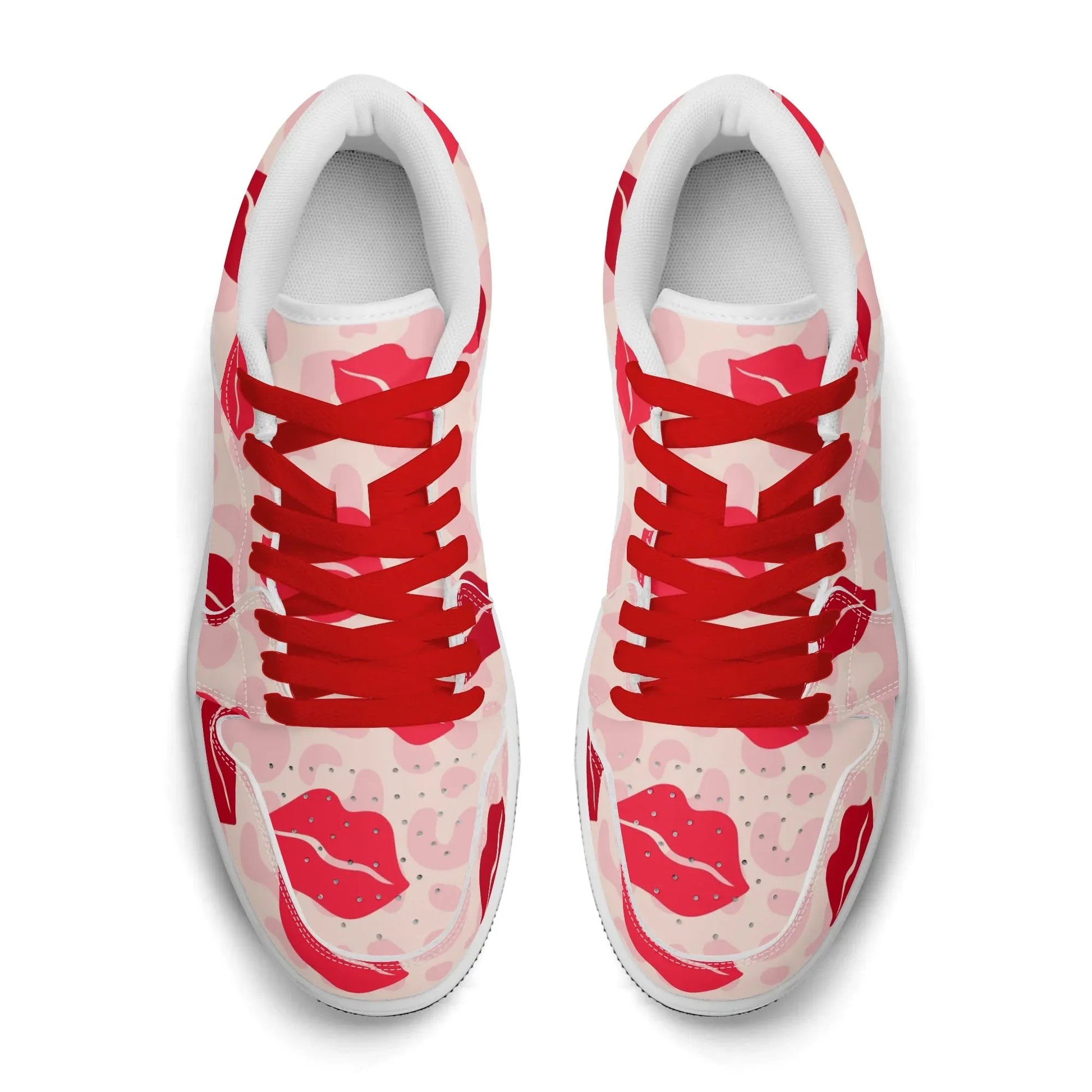 lips-low-top-leder-sneaker-fur-damen-sneaker-jlr-design-67463 - JLR Design