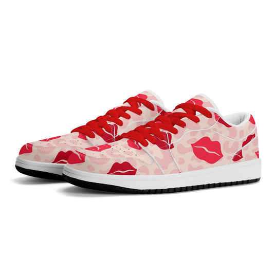 Lips Low Top Leder Sneaker für Herren Sneaker JLR Design