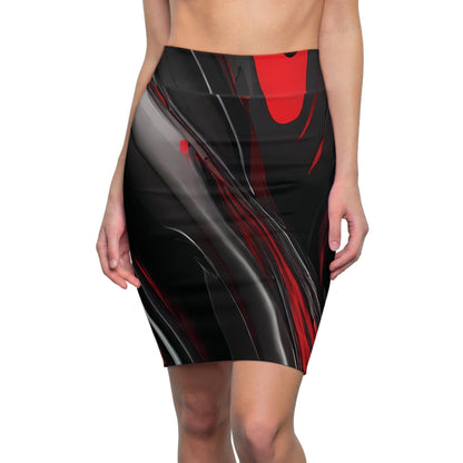 Liquid Red Bleistiftrock Bleistiftrock 74.99 All Over Print, AOP, AOP Clothing, Assembled in the USA, Assembled in USA, Bleistiftrock, Made in the USA, Made in USA, Skirts & Dresses, Sublimation, Women's Clothing JLR Design