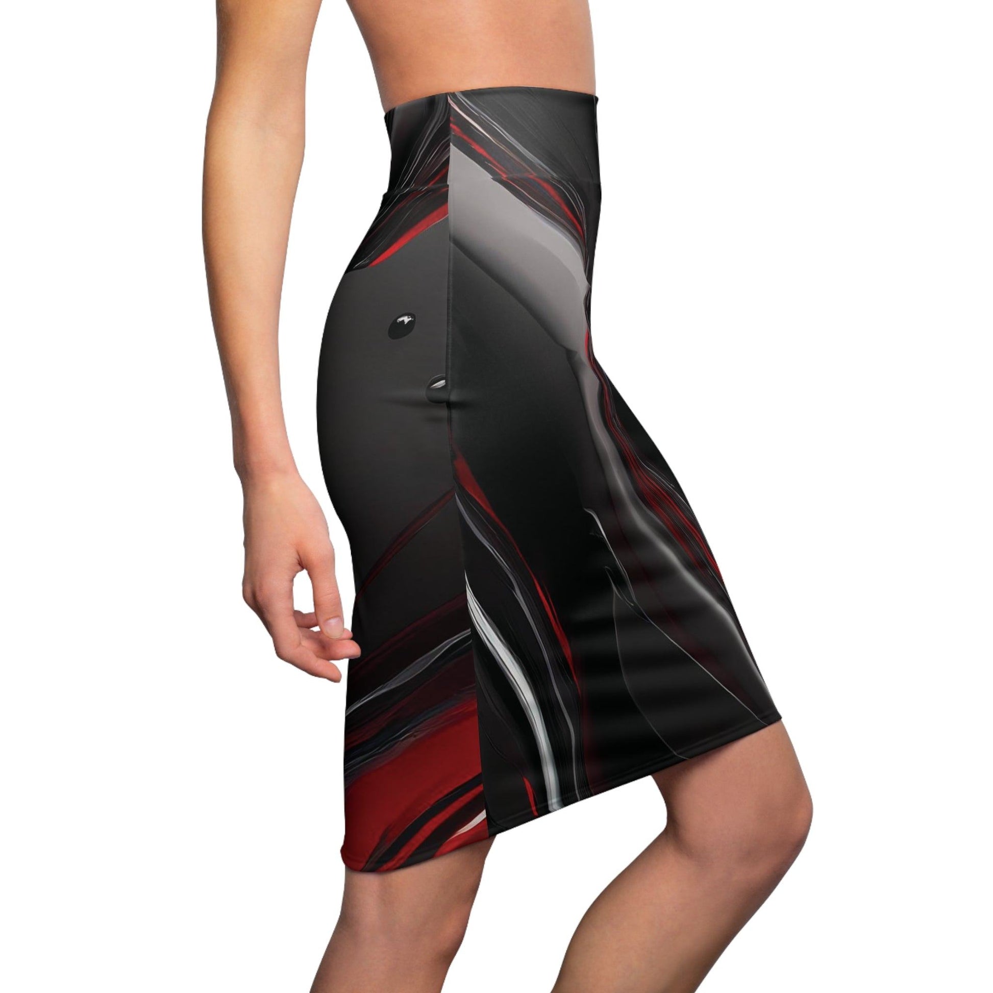 Liquid Red Bleistiftrock Bleistiftrock 74.99 All Over Print, AOP, AOP Clothing, Assembled in the USA, Assembled in USA, Bleistiftrock, Made in the USA, Made in USA, Skirts & Dresses, Sublimation, Women's Clothing JLR Design