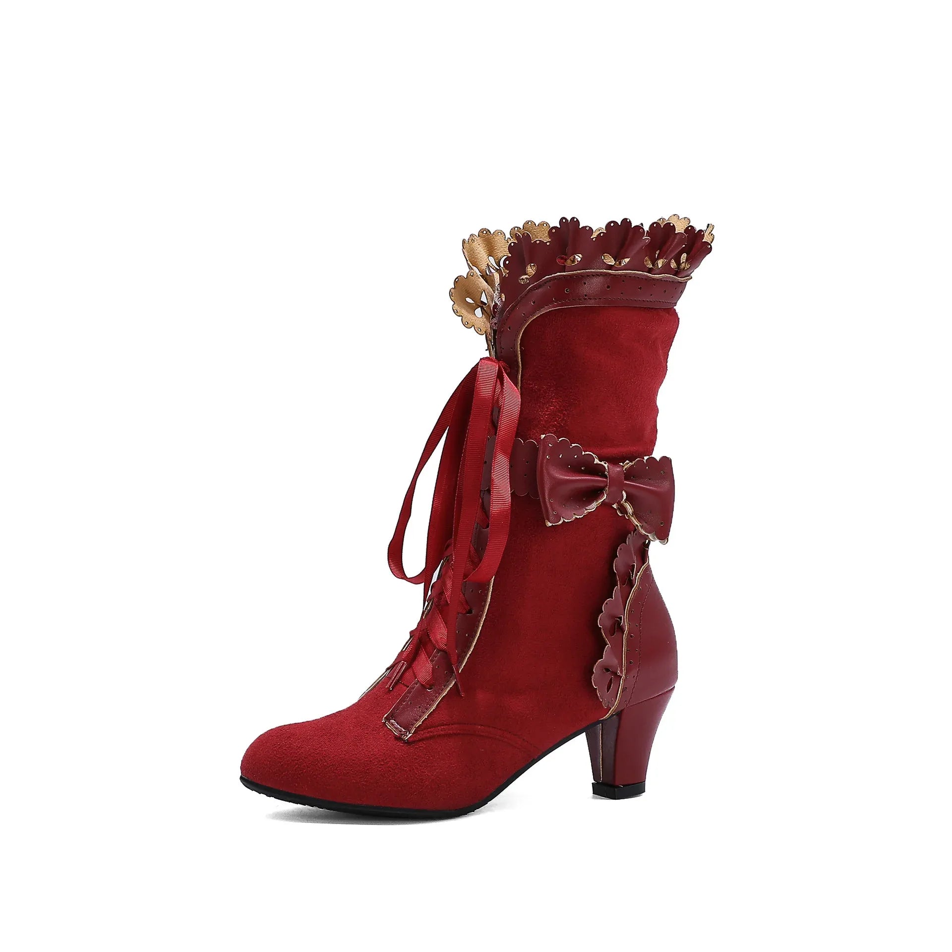 high-heels-mit-spitzen-verzierung-high-heels-jlr-design-46143 - JLR Design
