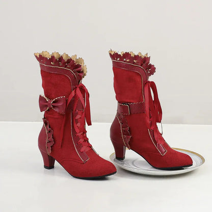 high-heels-mit-spitzen-verzierung-high-heels-jlr-design-70219 - JLR Design