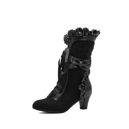 high-heels-mit-spitzen-verzierung-high-heels-jlr-design-98608 - JLR Design