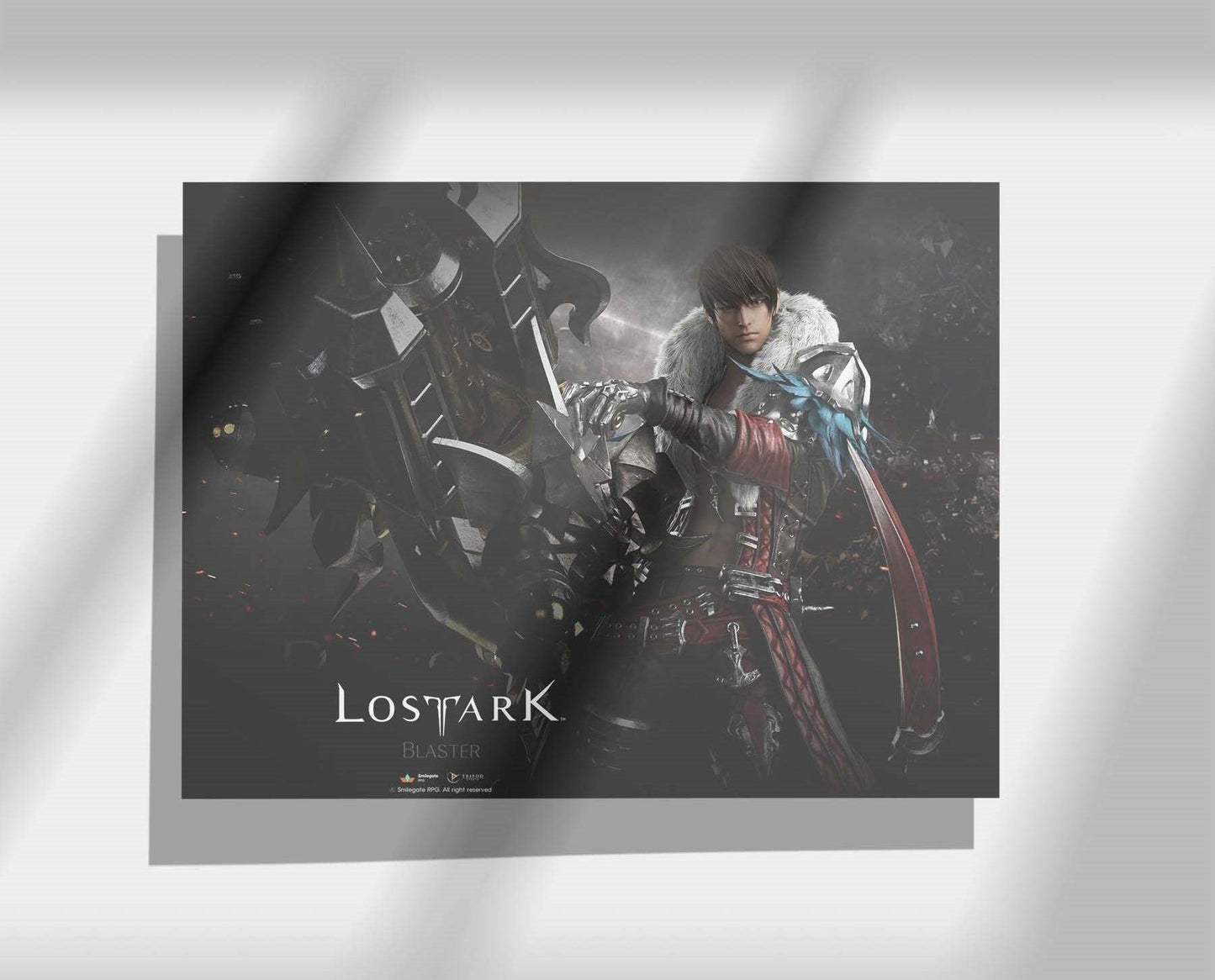 Lost Ark Blaster Metal Poster 40x30cm -- Lost Ark Blaster Metal Poster 40x30cm - undefined Poster | JLR Design