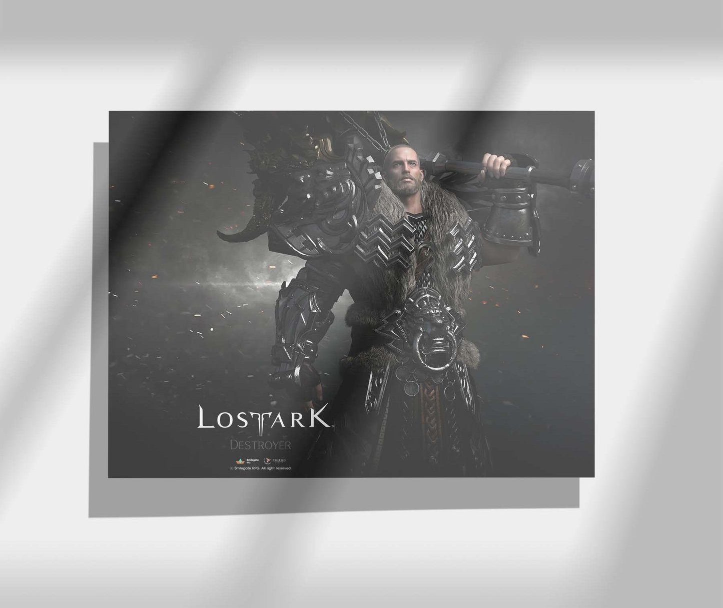 Lost Ark Destroyer Metal Poster 40x30cm Poster JLR Design