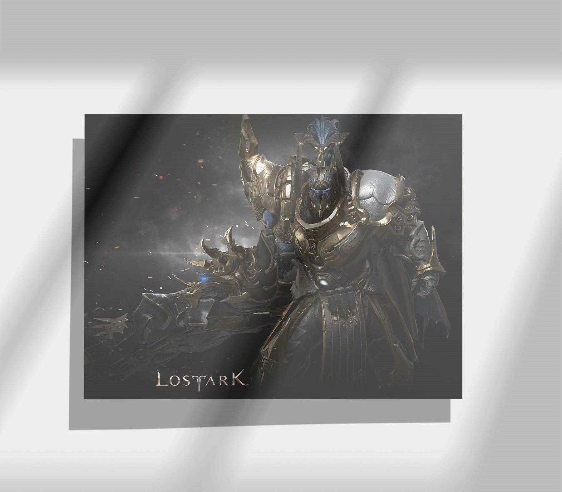 Lost Ark Gun Lancer Metal Poster 40x30cm Poster JLR Design