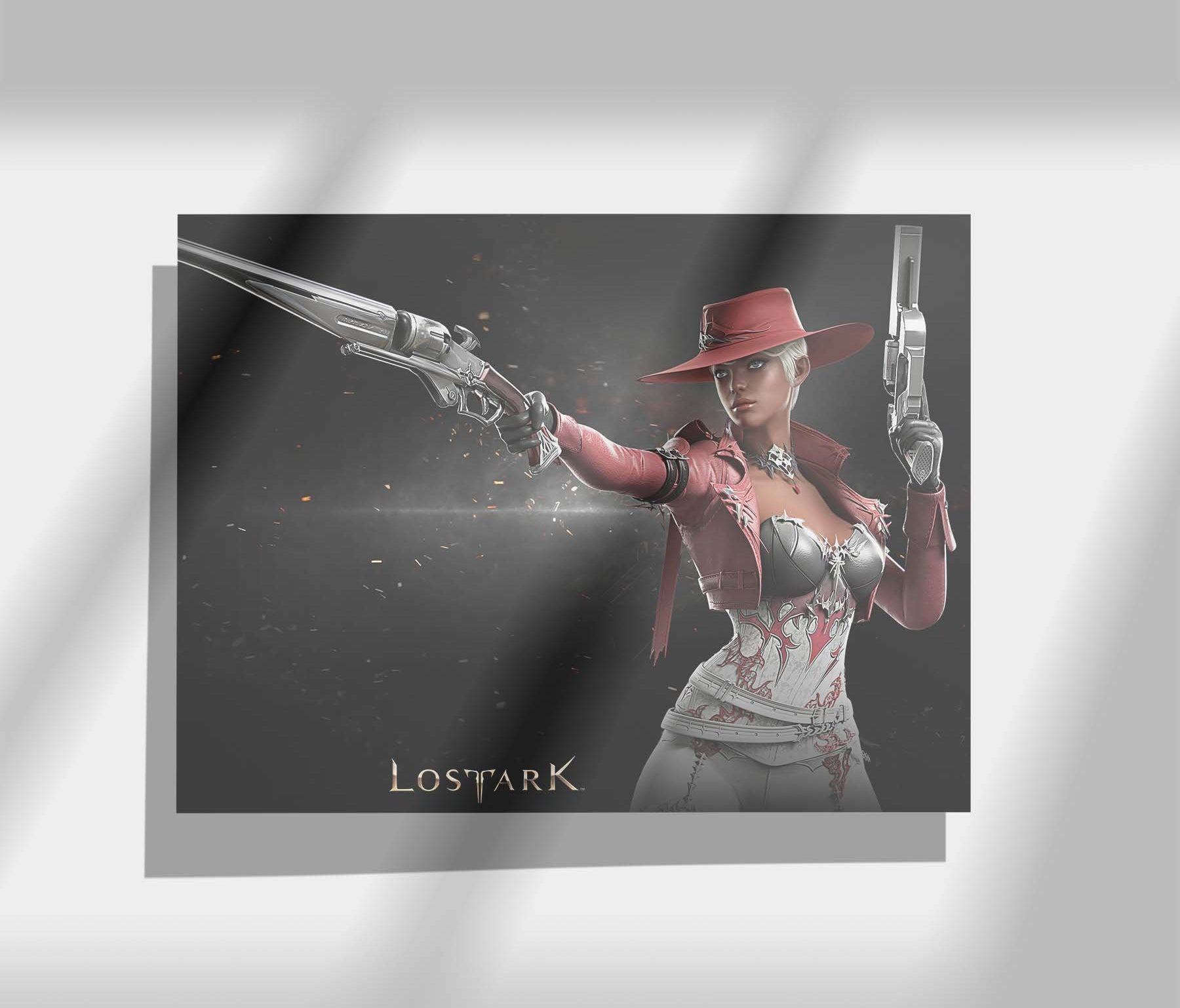 Lost Ark Gunslinger Metal Poster 40x30cm Poster JLR Design