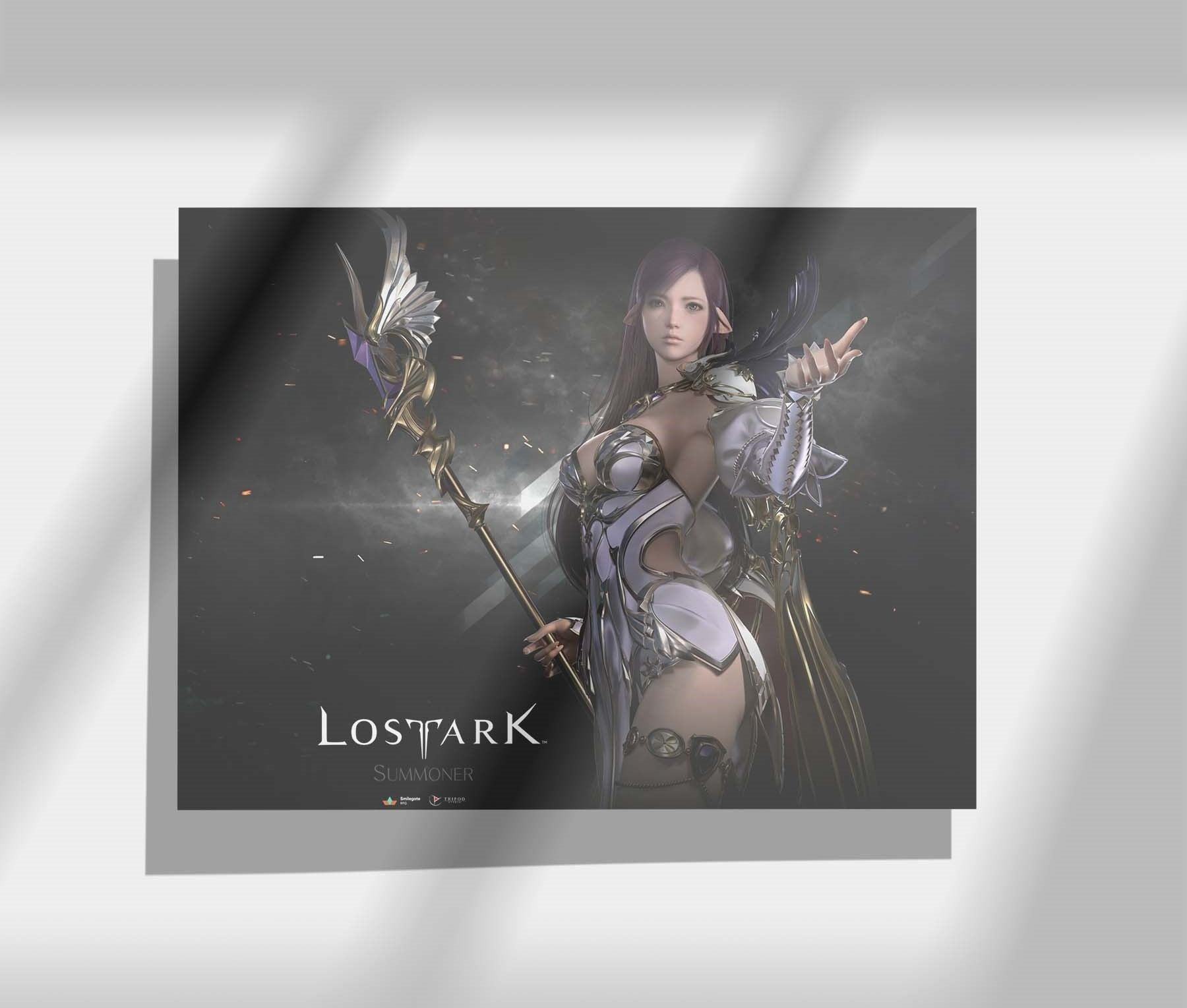 Lost Ark Sorceress Metal Poster 40x30cm Poster JLR Design