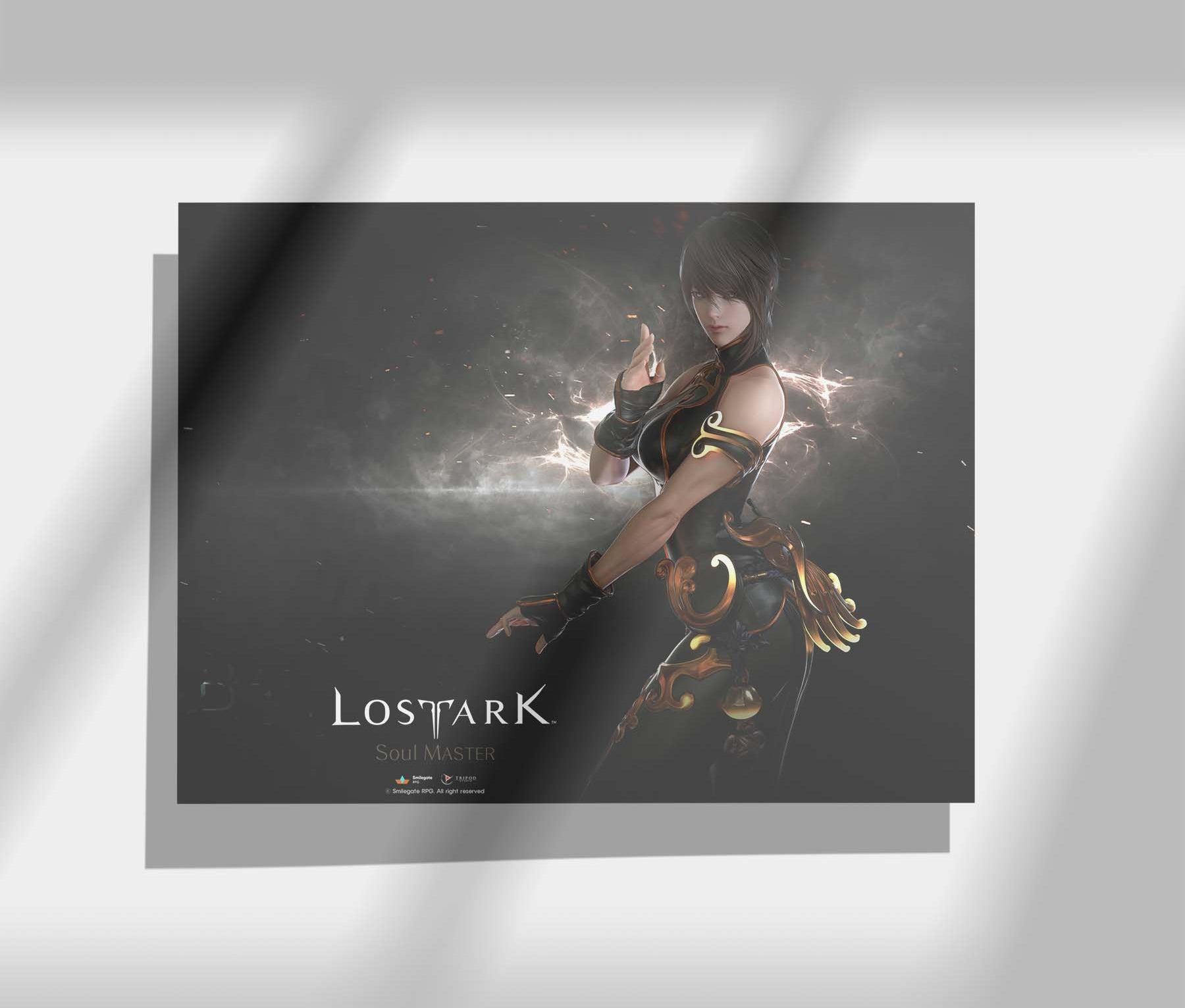 Lost Ark Soul Master Metal Poster 40x30cm -- Lost Ark Soul Master Metal Poster 40x30cm - undefined Poster | JLR Design