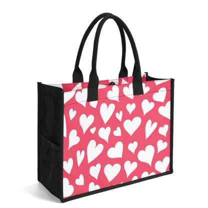 Love Canvas Shopper Tasche Einkaufstasche JLR Design