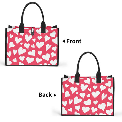 Love Canvas Shopper Tasche Einkaufstasche JLR Design