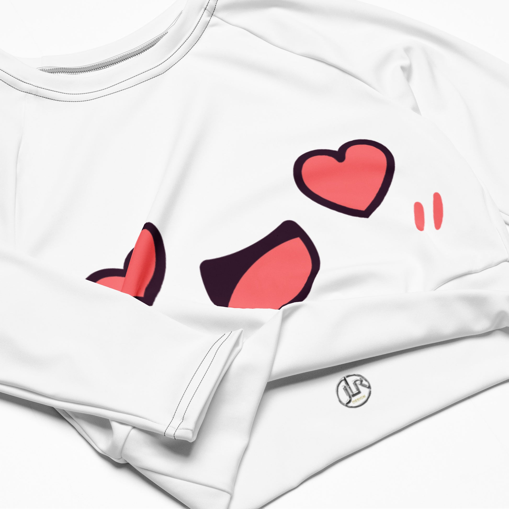 Love Kawaii Long Sleeve Crop Top JLR Design