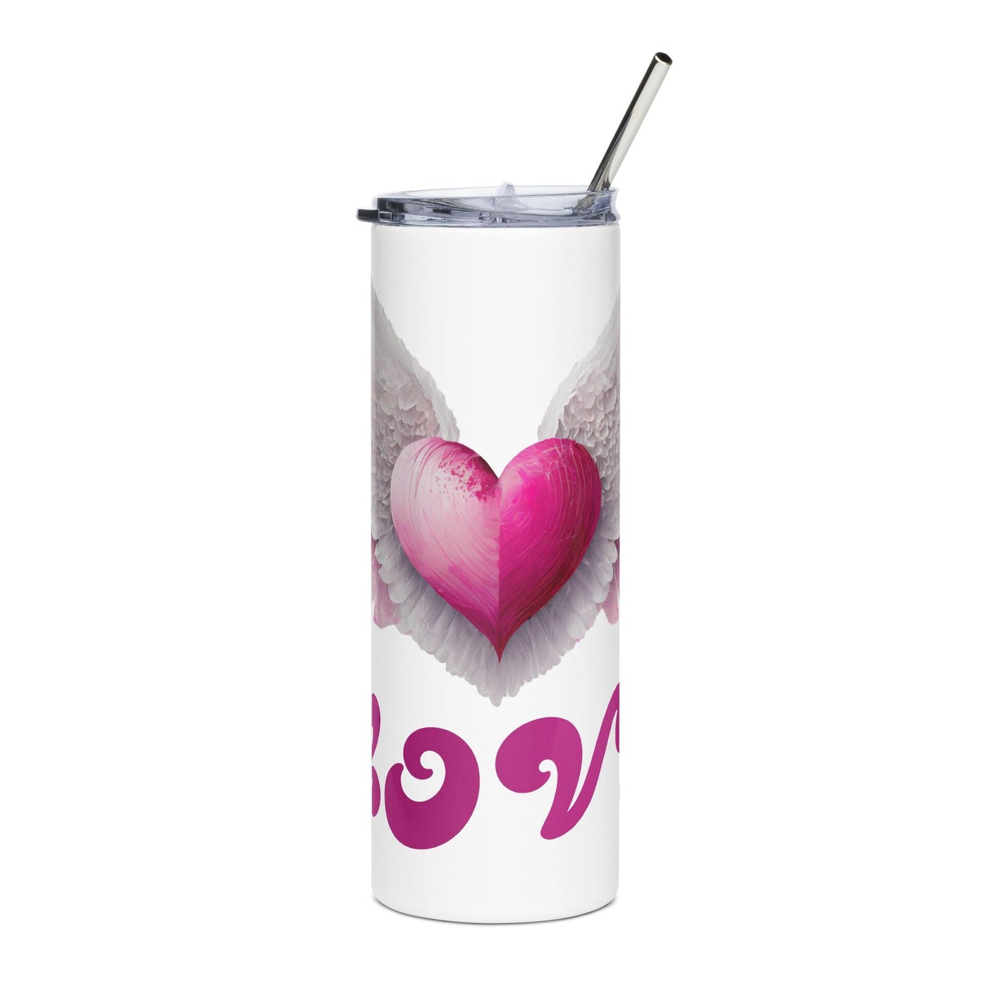 Love Pink Heart Edelstahlbecher Edelstahlbecher 54.99 Edelstahlbecher, Heart, Love, Pink JLR Design