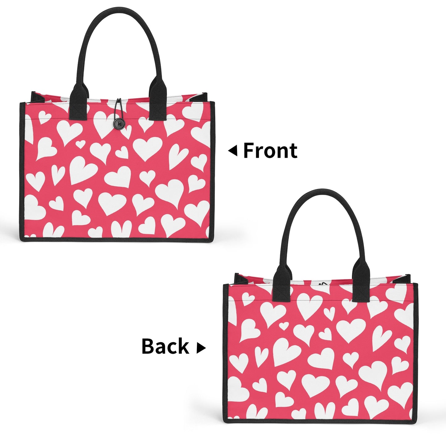 Love Premium Canvas Shopper Tasche Tragetasche JLR Design