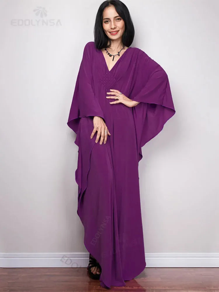 luftiges-maxi-kaftan-sommerkleid-kleid-jlr-design-72014 - JLR Design