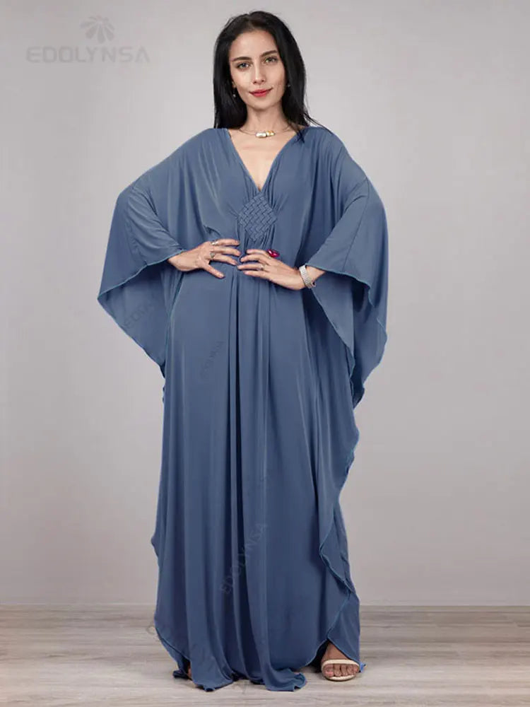Luftiges Maxi Kaftan Sommerkleid Kleid JLR Design