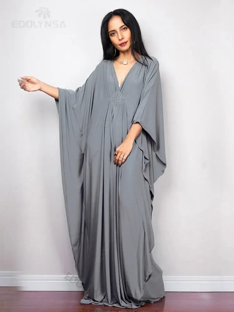 luftiges-maxi-kaftan-sommerkleid-kleid-jlr-design-86448 - JLR Design