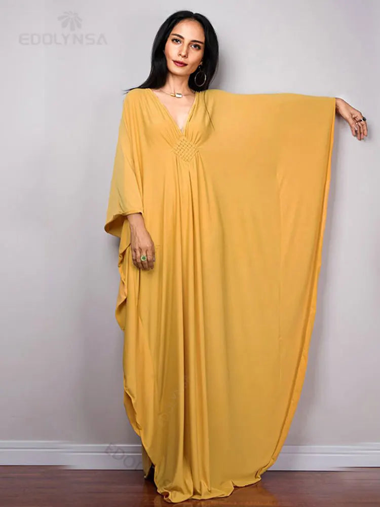 Luftiges Maxi Kaftan Sommerkleid Kleid JLR Design