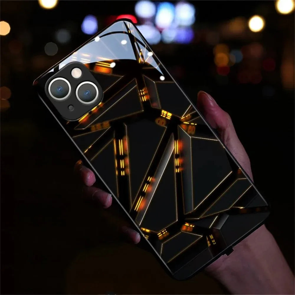 luxury-geometry-led-handyhulle-fur-samsung-s24s23s22ultraplus-cover-jlr-design-61906 - JLR Design